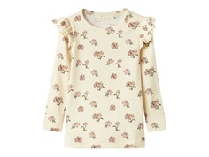 Lil Atelier turtledove peony top